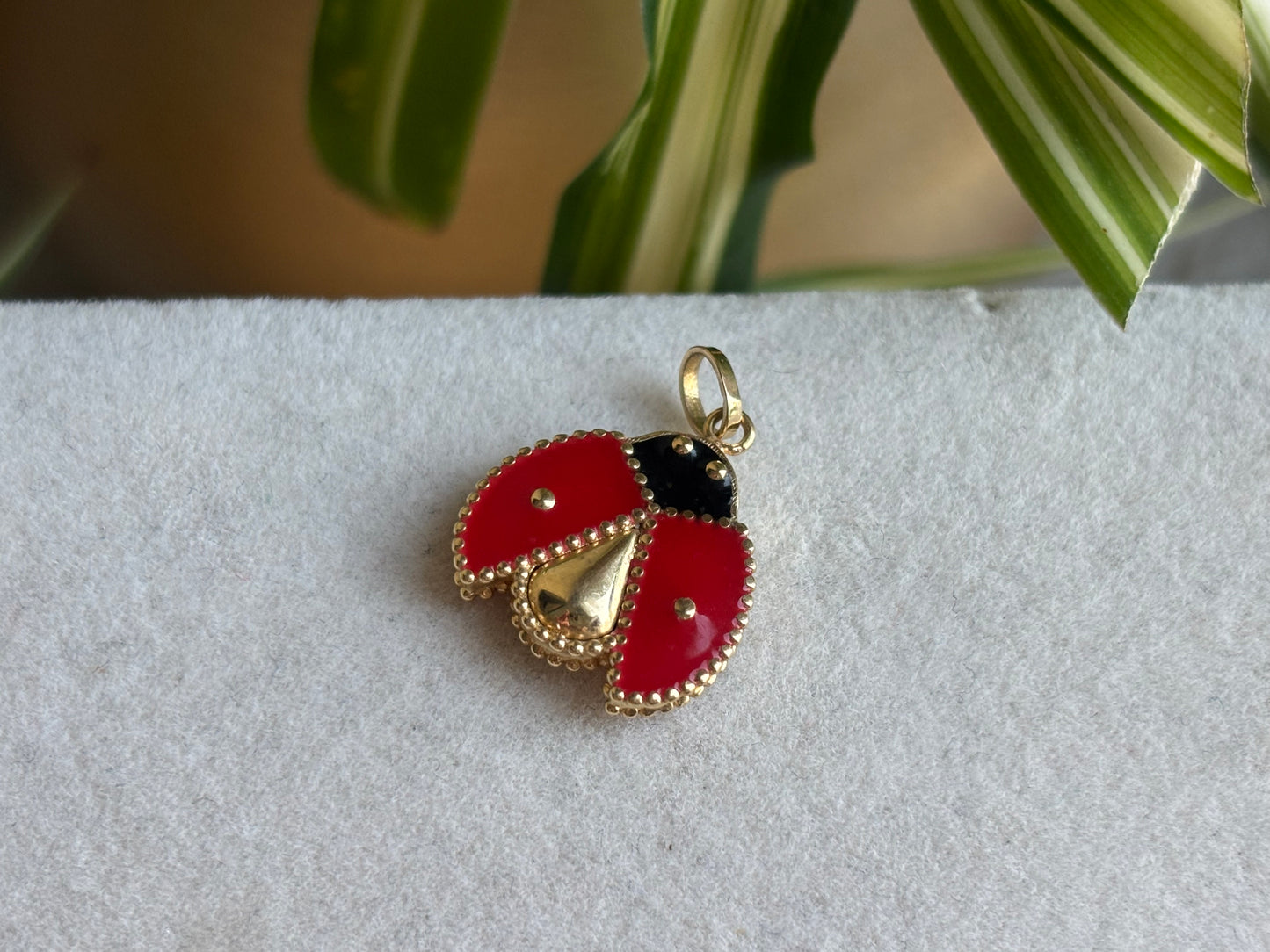18K Real Gold Charm