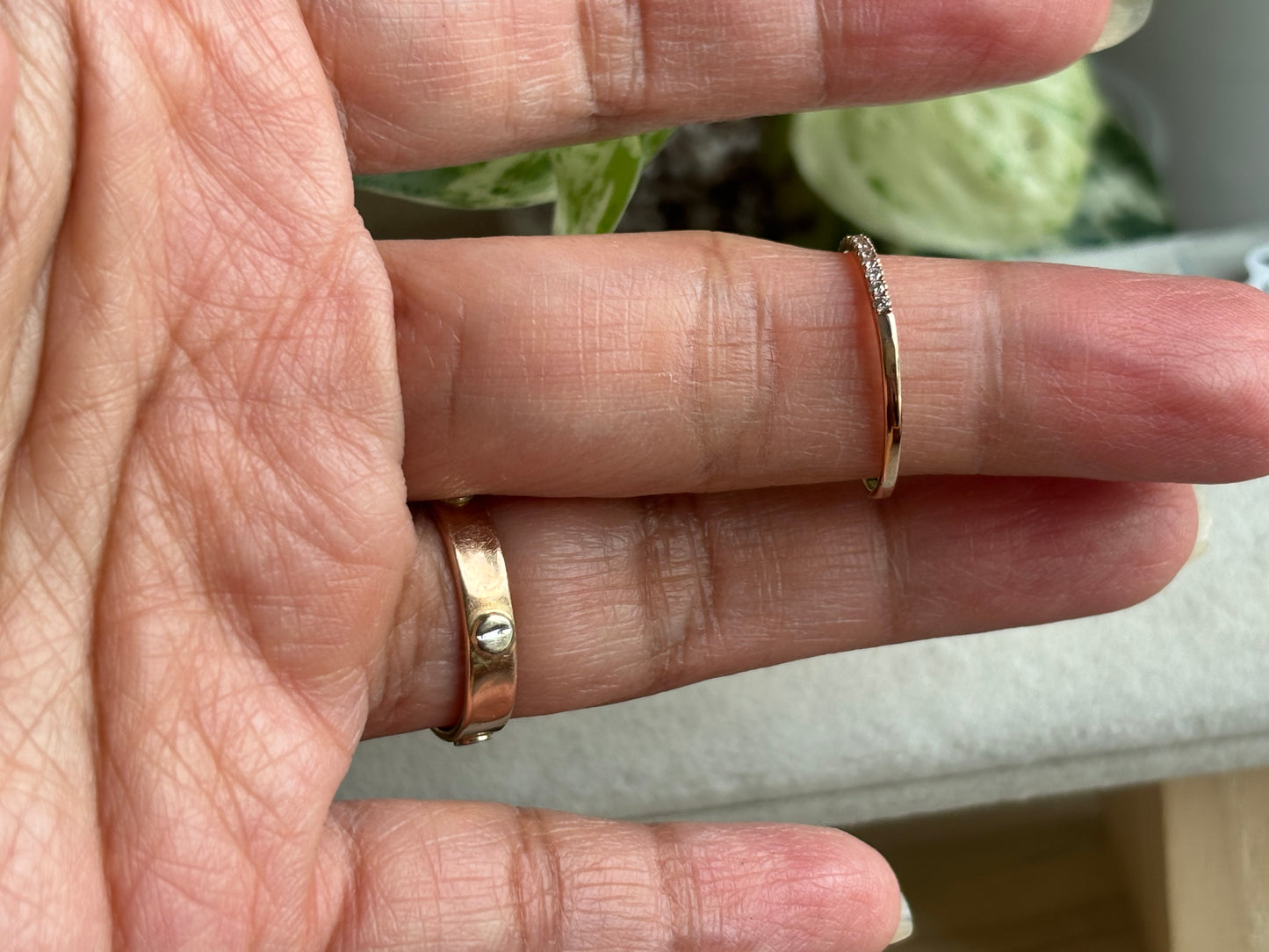 18K Real Gold Ring s7