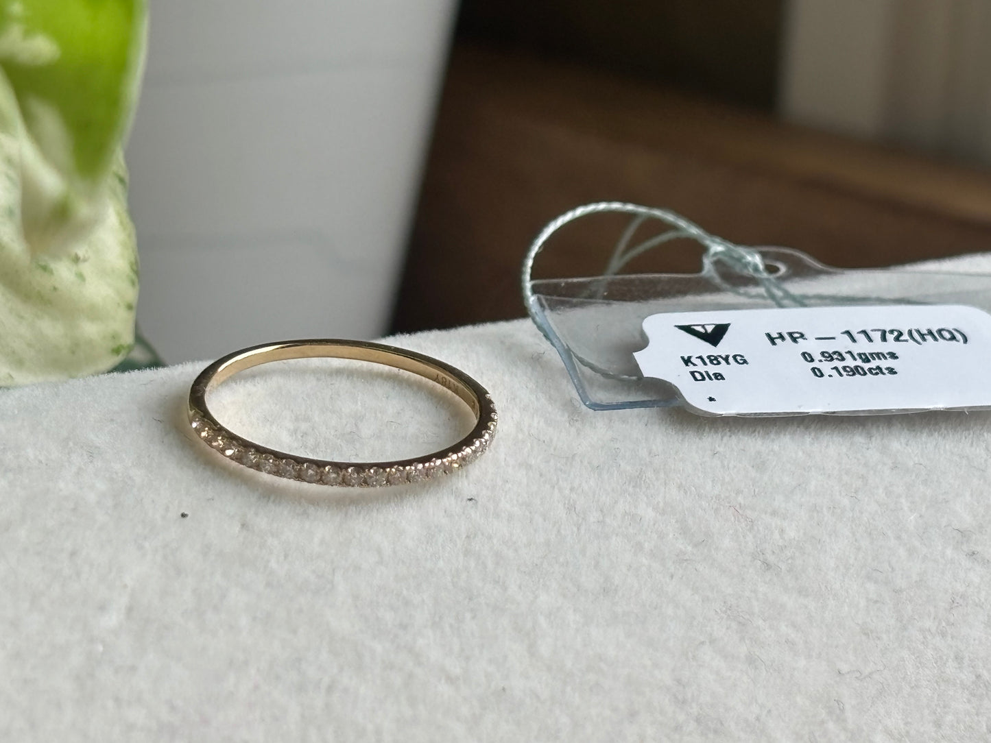 18K Real Gold Ring