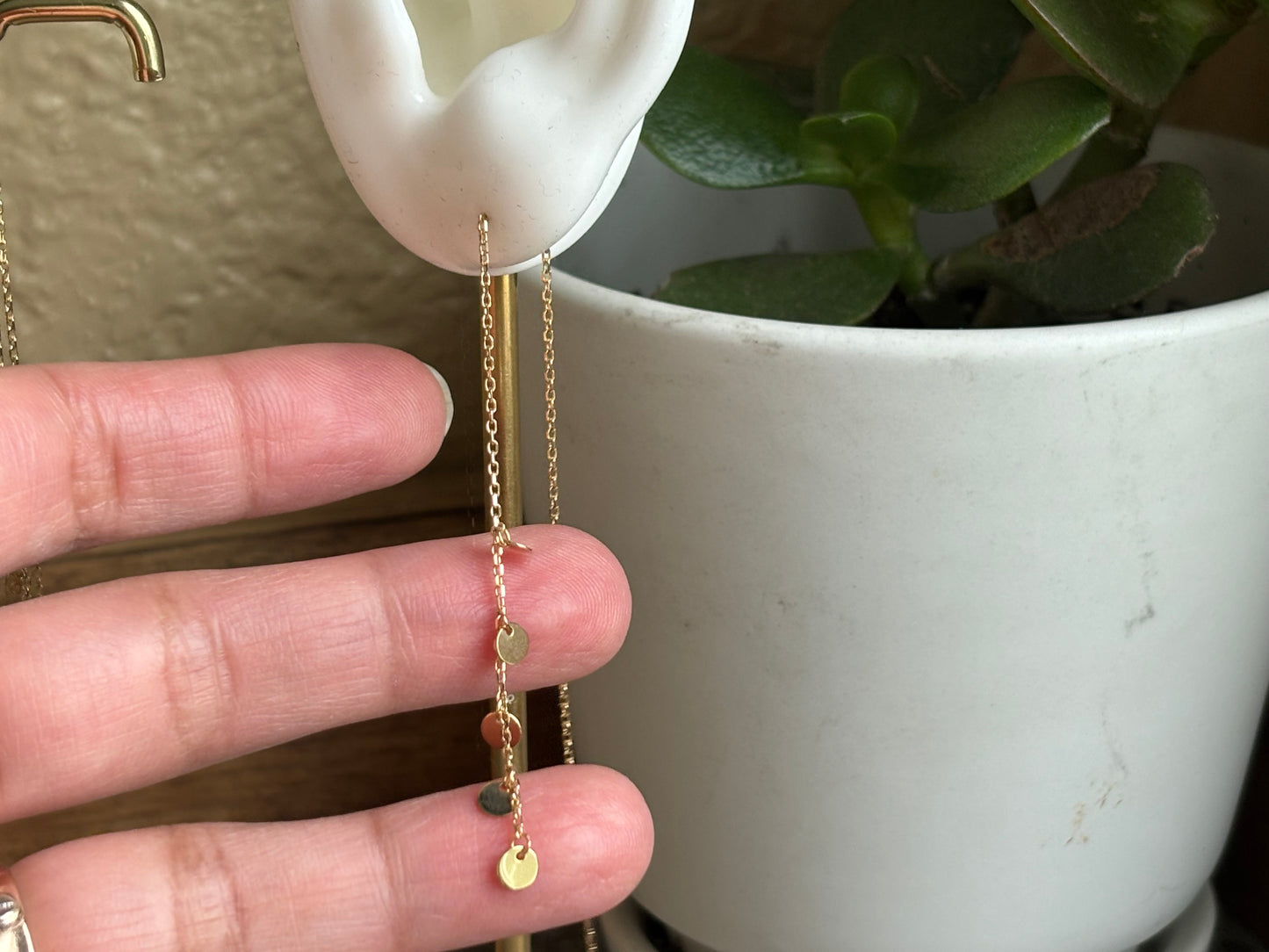 18K Real Gold