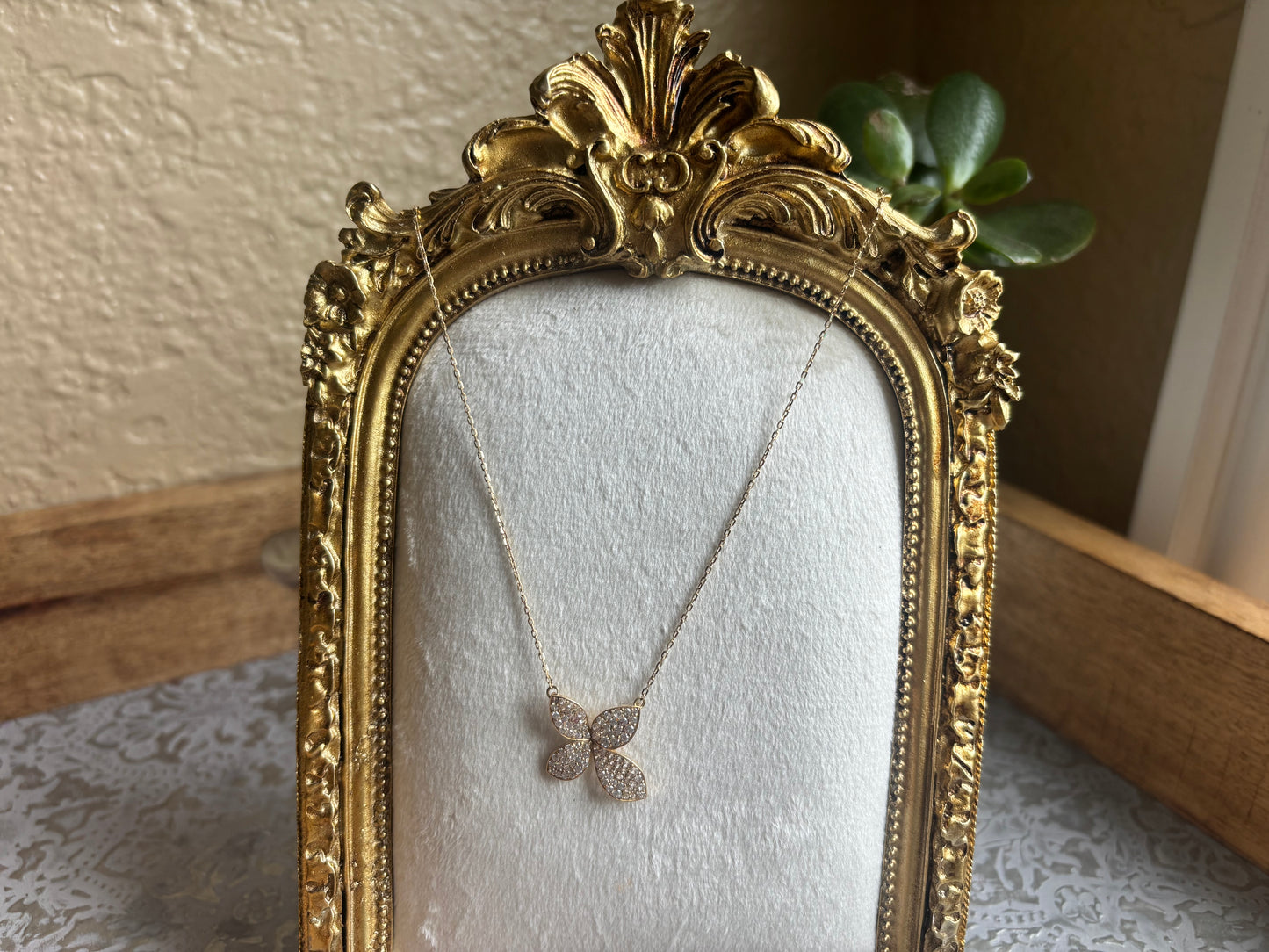 18K Real Gold Necklace