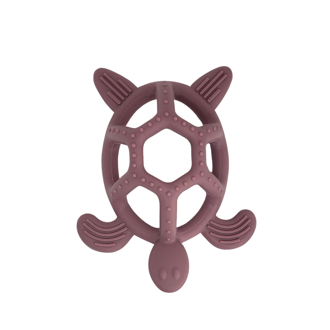 Premium Soft Silicone Sea Turtle Baby Teether - Multi-Color, BPA-Free, and Eco-Friendly