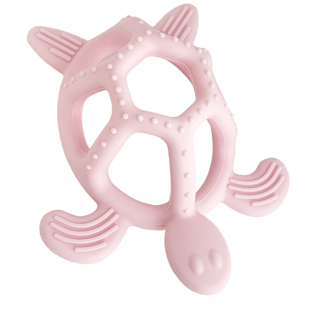 Premium Soft Silicone Sea Turtle Baby Teether - Multi-Color, BPA-Free, and Eco-Friendly