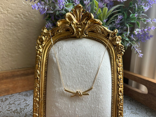 18K Real Gold Necklace