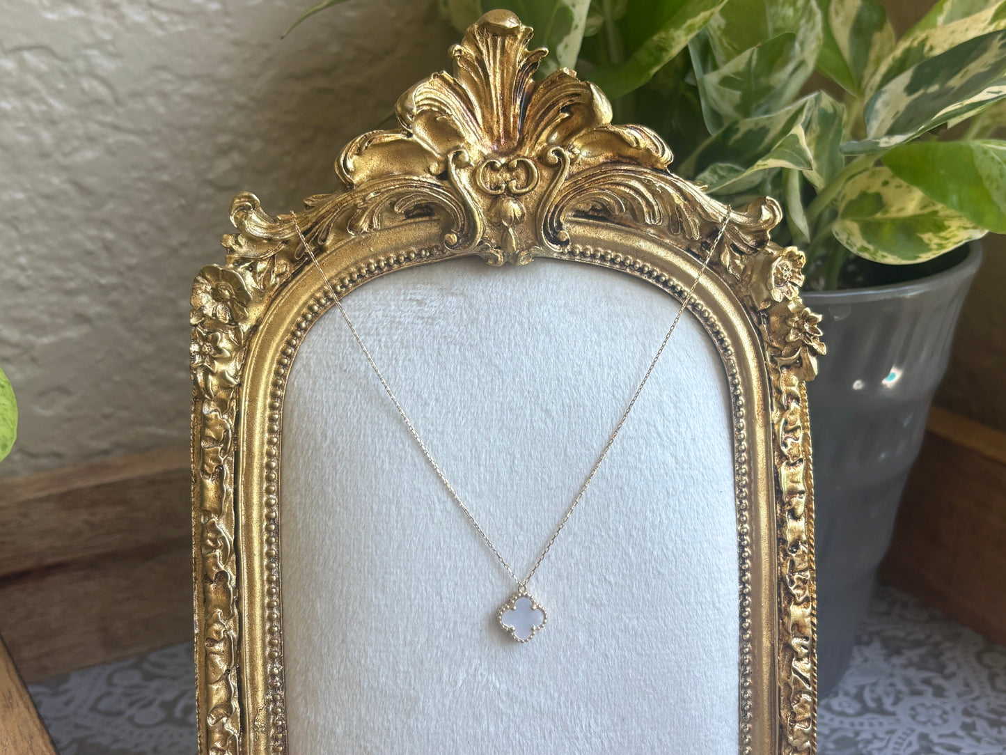 18K Real Gold Necklace