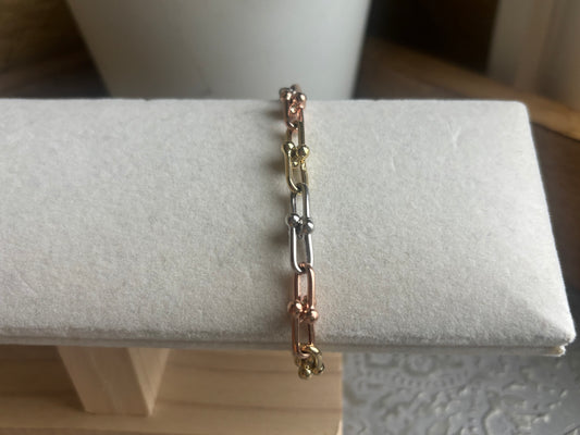 18K Real Gold Bracelet