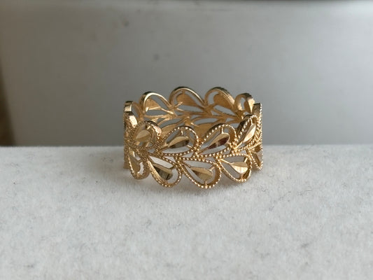 18K Real Gold