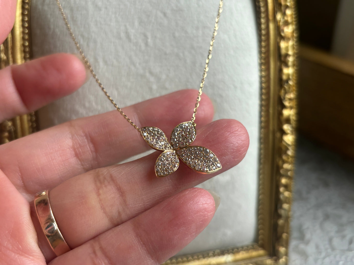 18K Real Gold Necklace