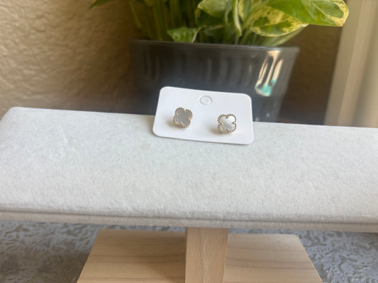 18K Real Gold Earrings