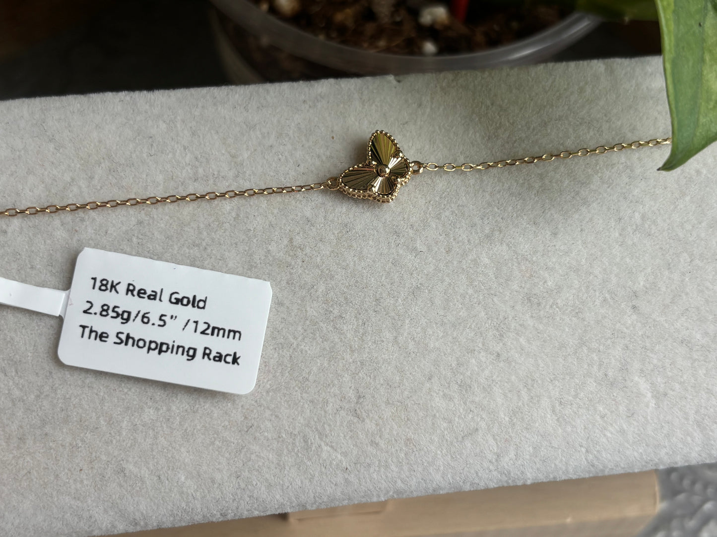 18K Real Gold Bracelet