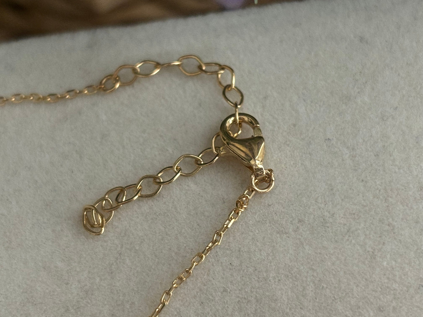 18K Real Gold Anklet