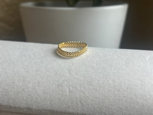 18K Real Gold Ring