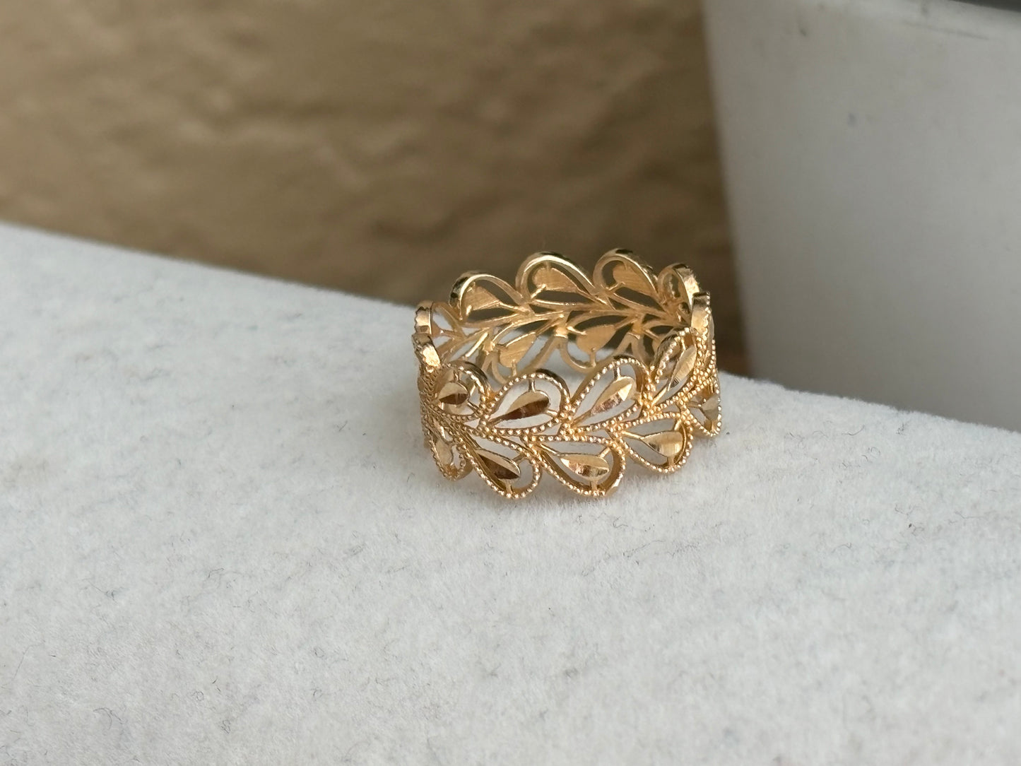 18K Real Gold