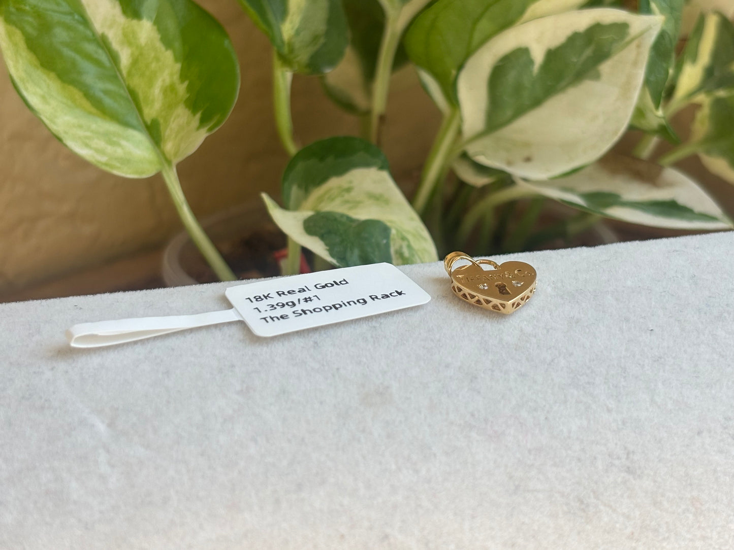 18K Real Gold Pendant #1