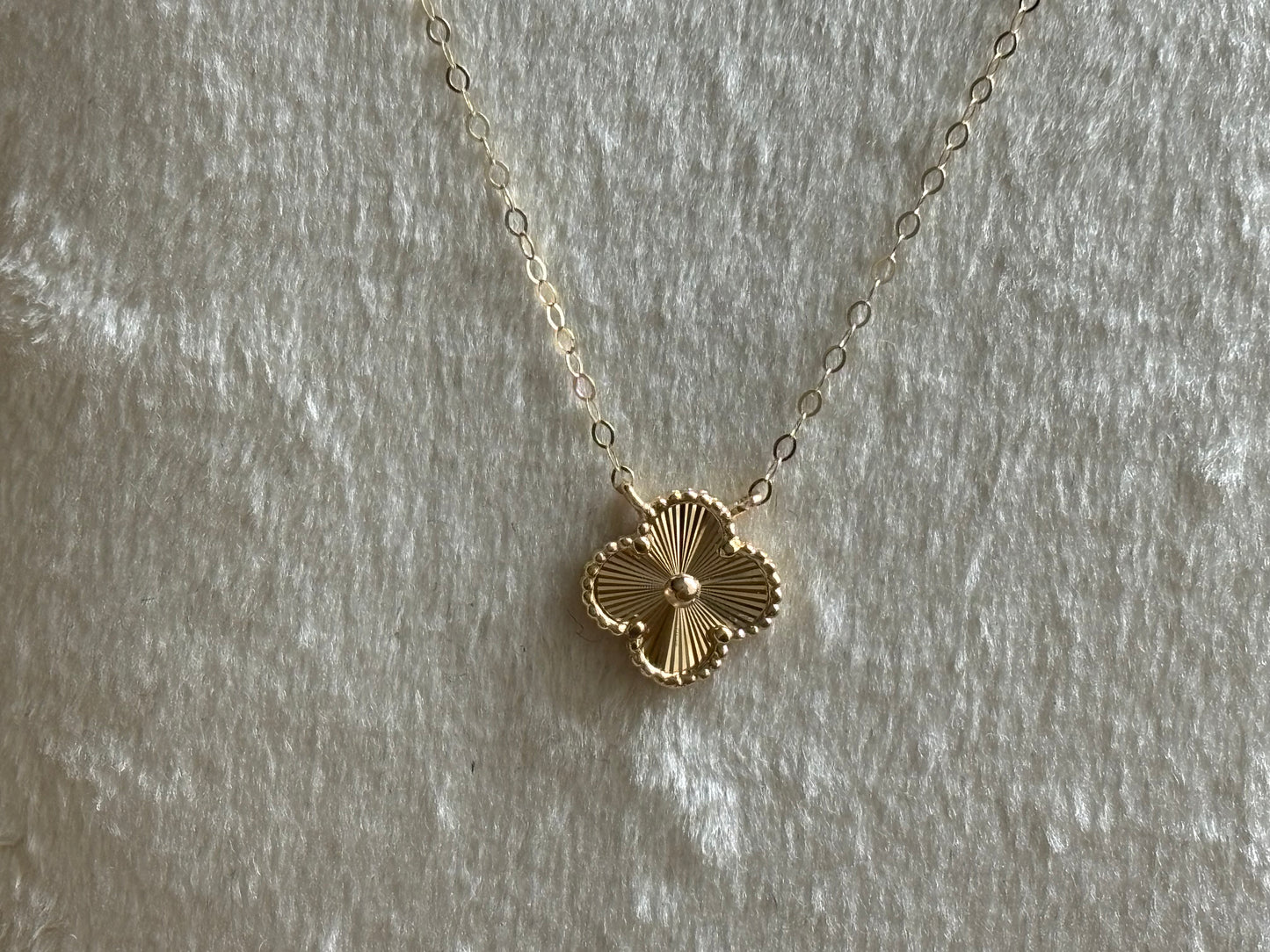 18K Real Gold Necklace