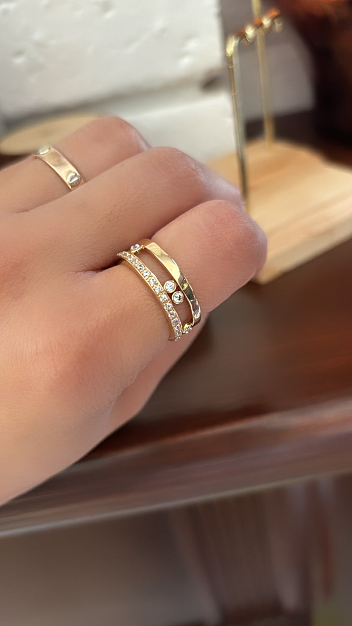 18K Real Gold