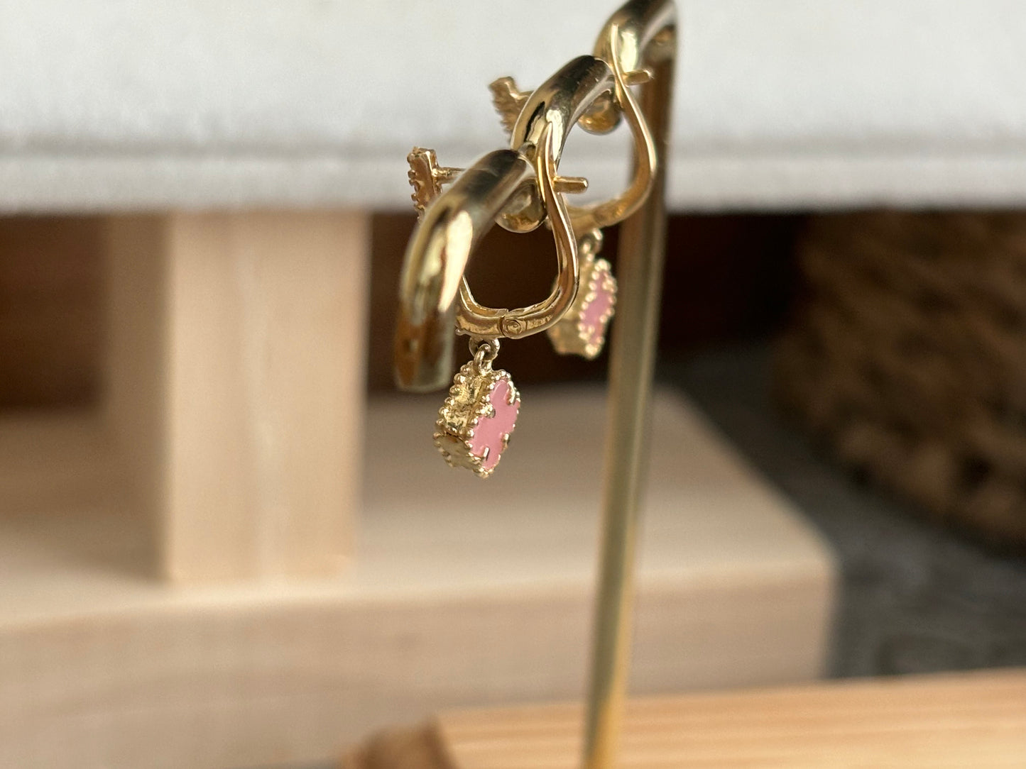 18K Real Gold Pink