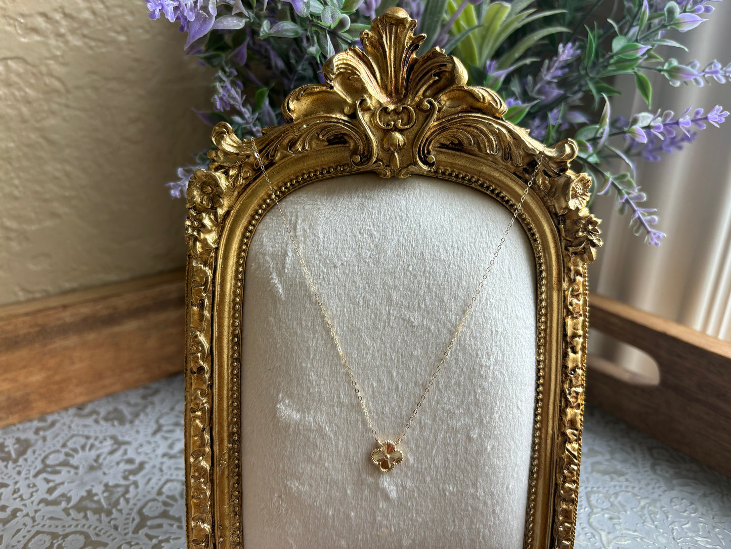 18K Real Gold Necklace