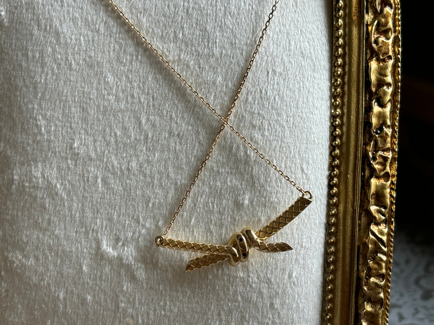 18K Real Gold Necklace