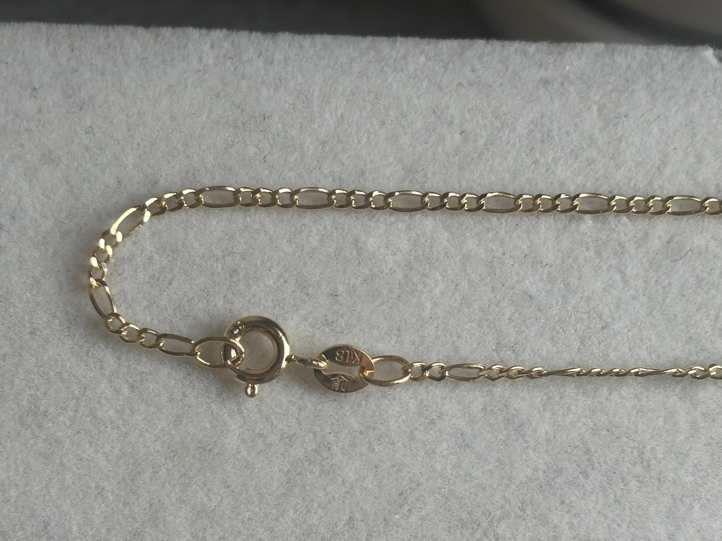 18K Real Gold ANKLET