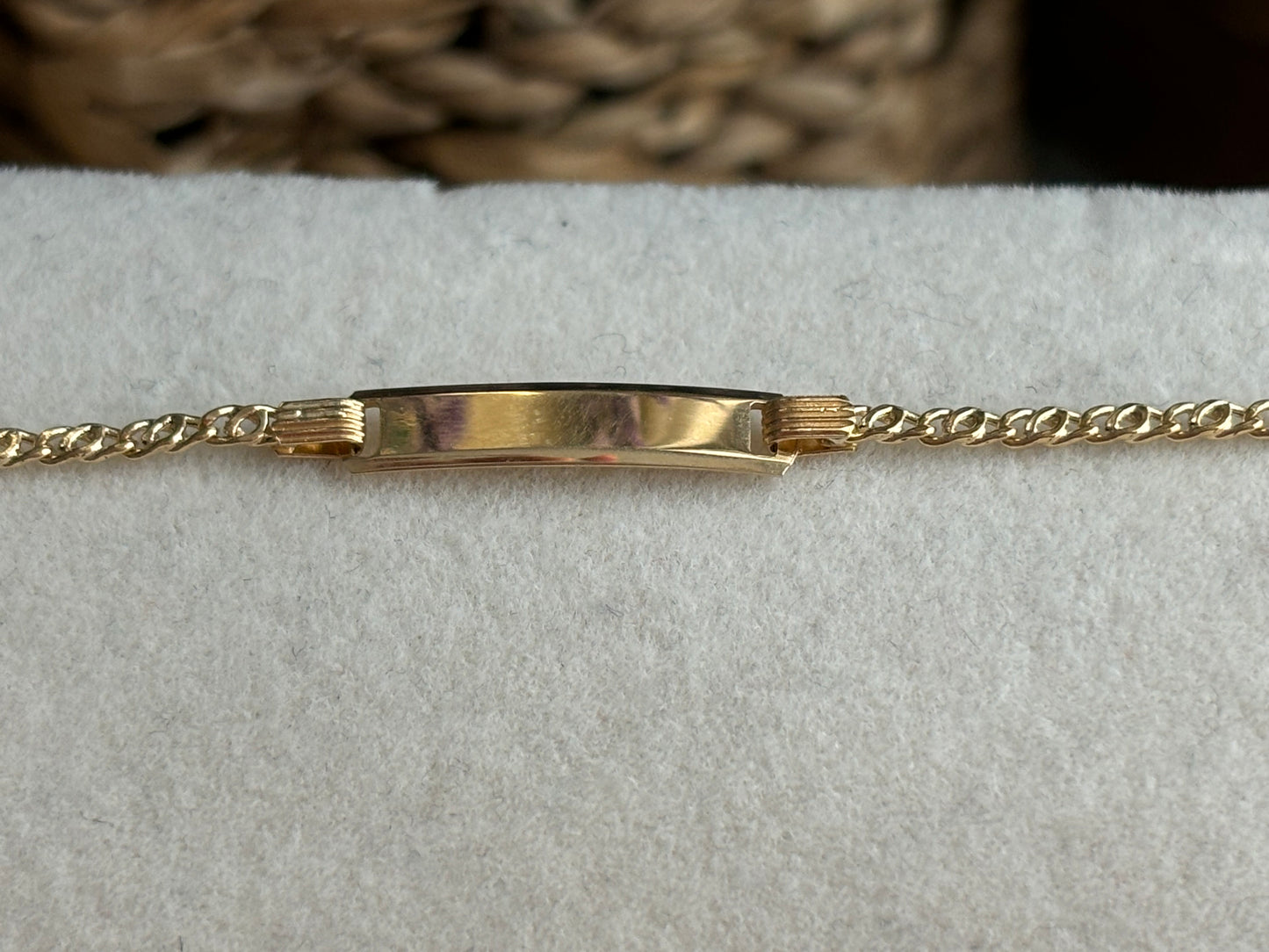 18K Real Gold Kids Bracelet