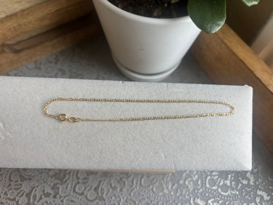 18K Real Gold ANKLET
