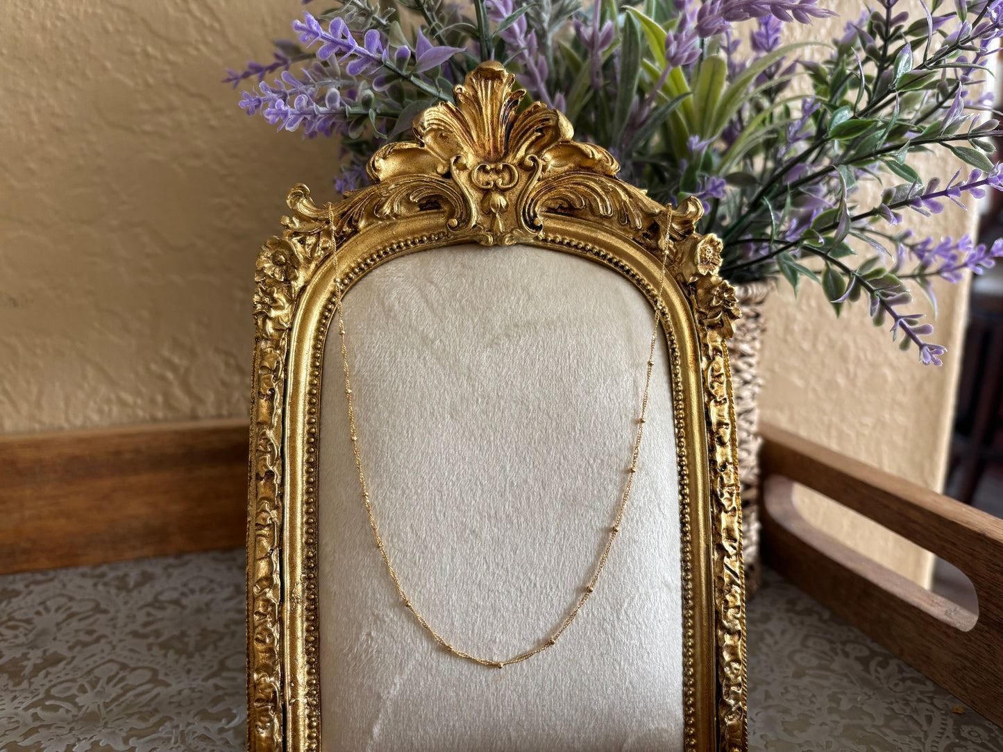 18K Real Gold Necklace