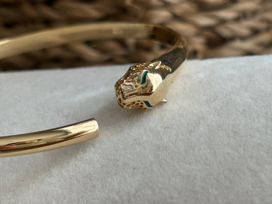 18K Real Gold Bangle