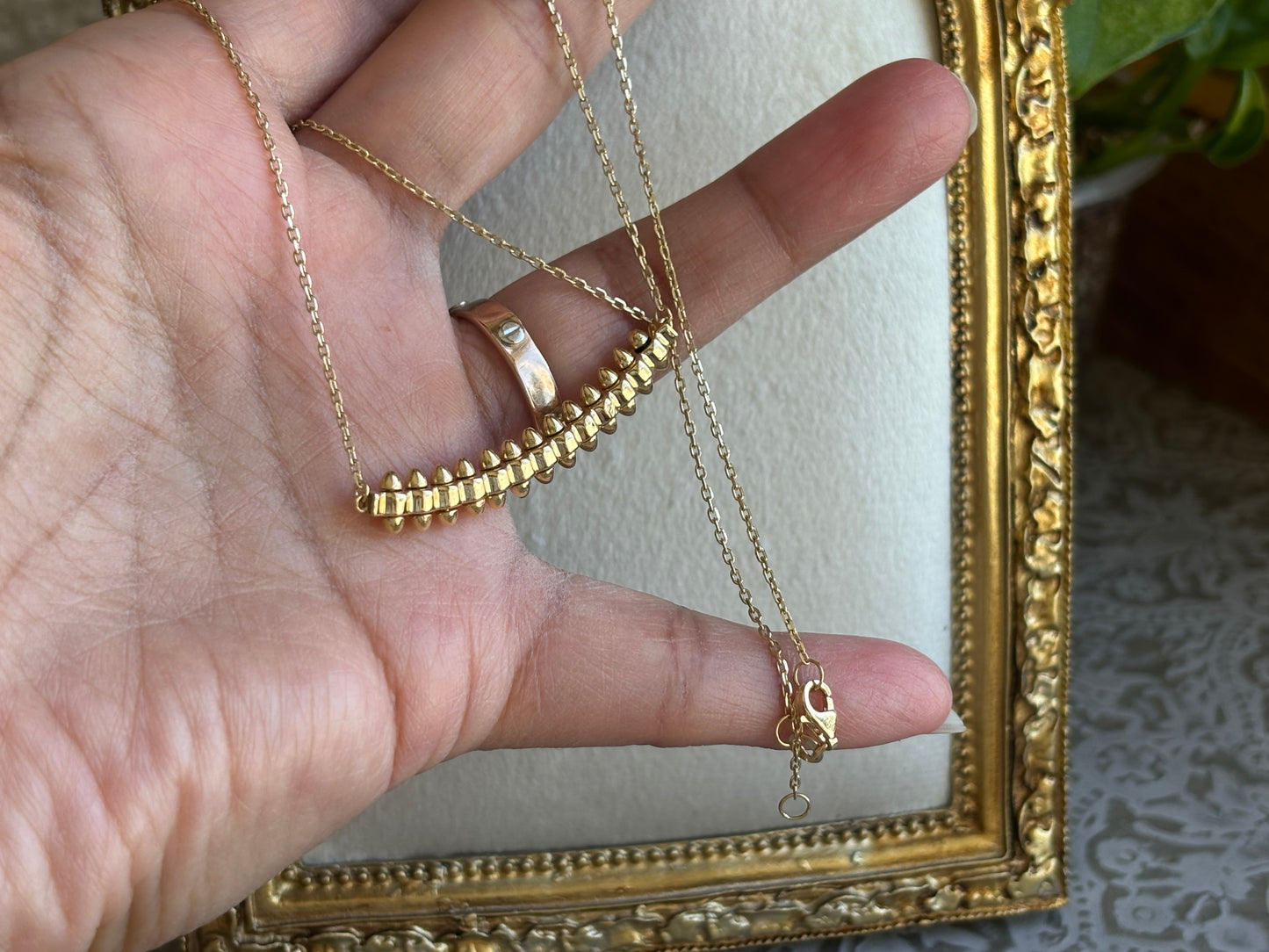 18K Real Gold Necklace