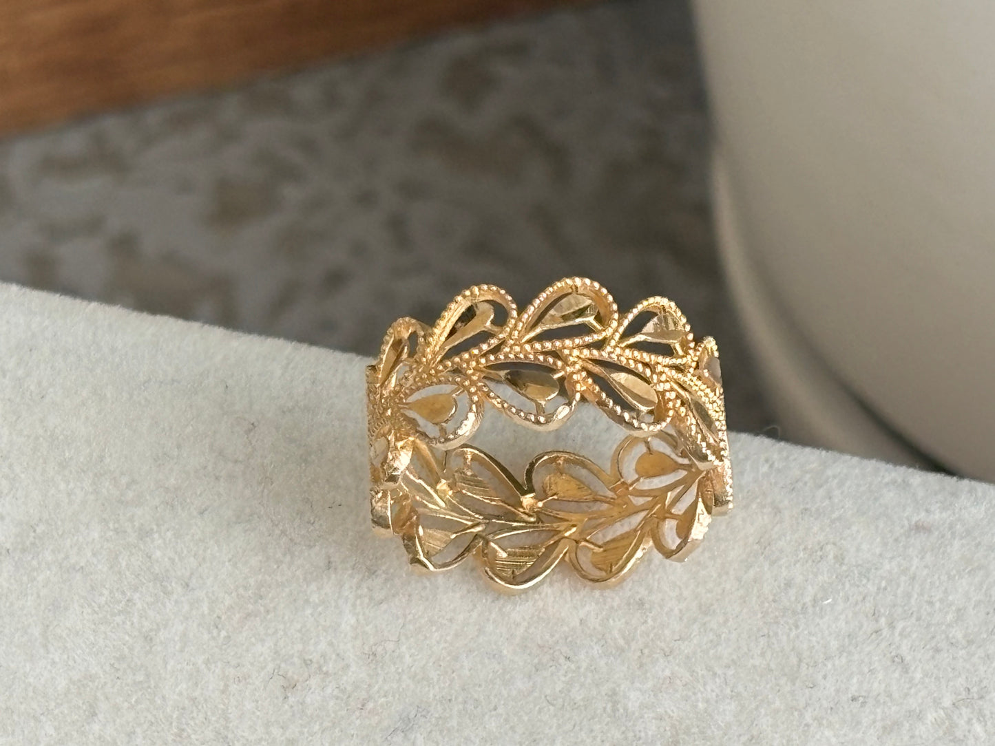 18K Real Gold