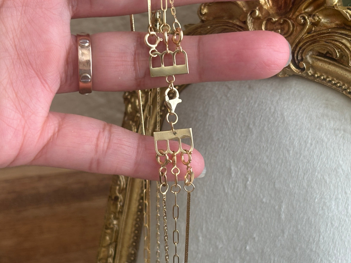 18K Real Gold