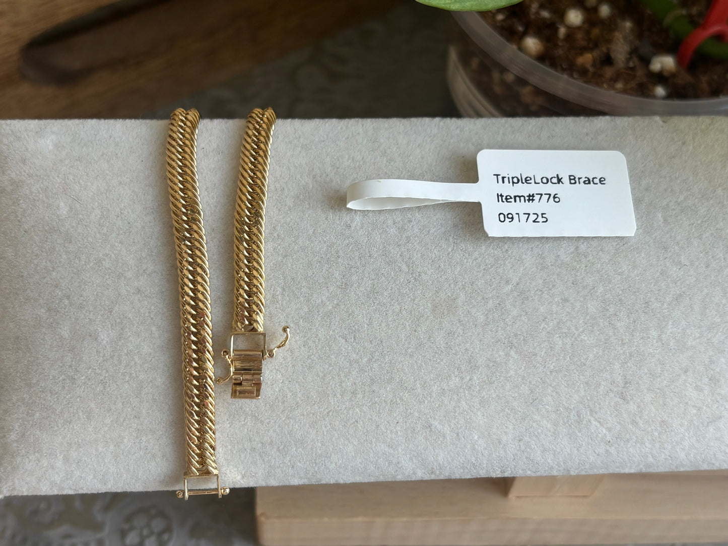 18K Real Gold Bracelet