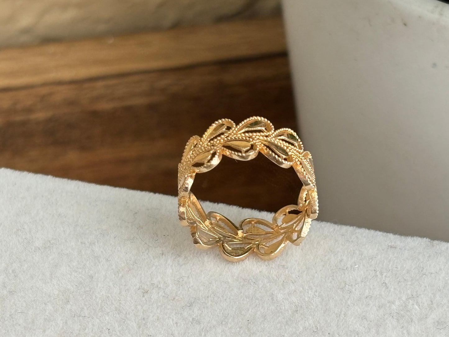 18K Real Gold