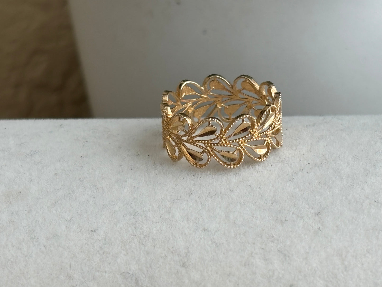 18K Real Gold