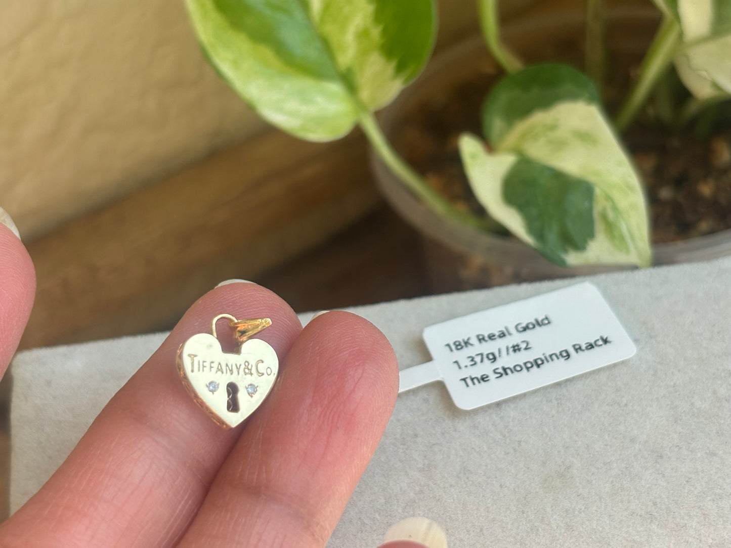 18K Real Gold Pendant #2