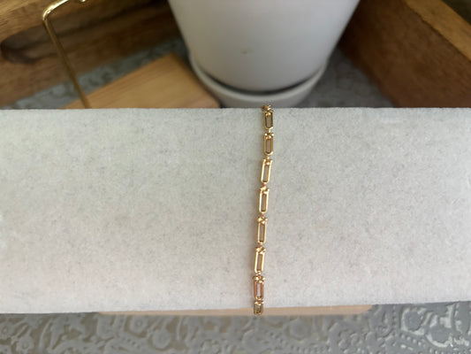 18K Real Gold Bracelet