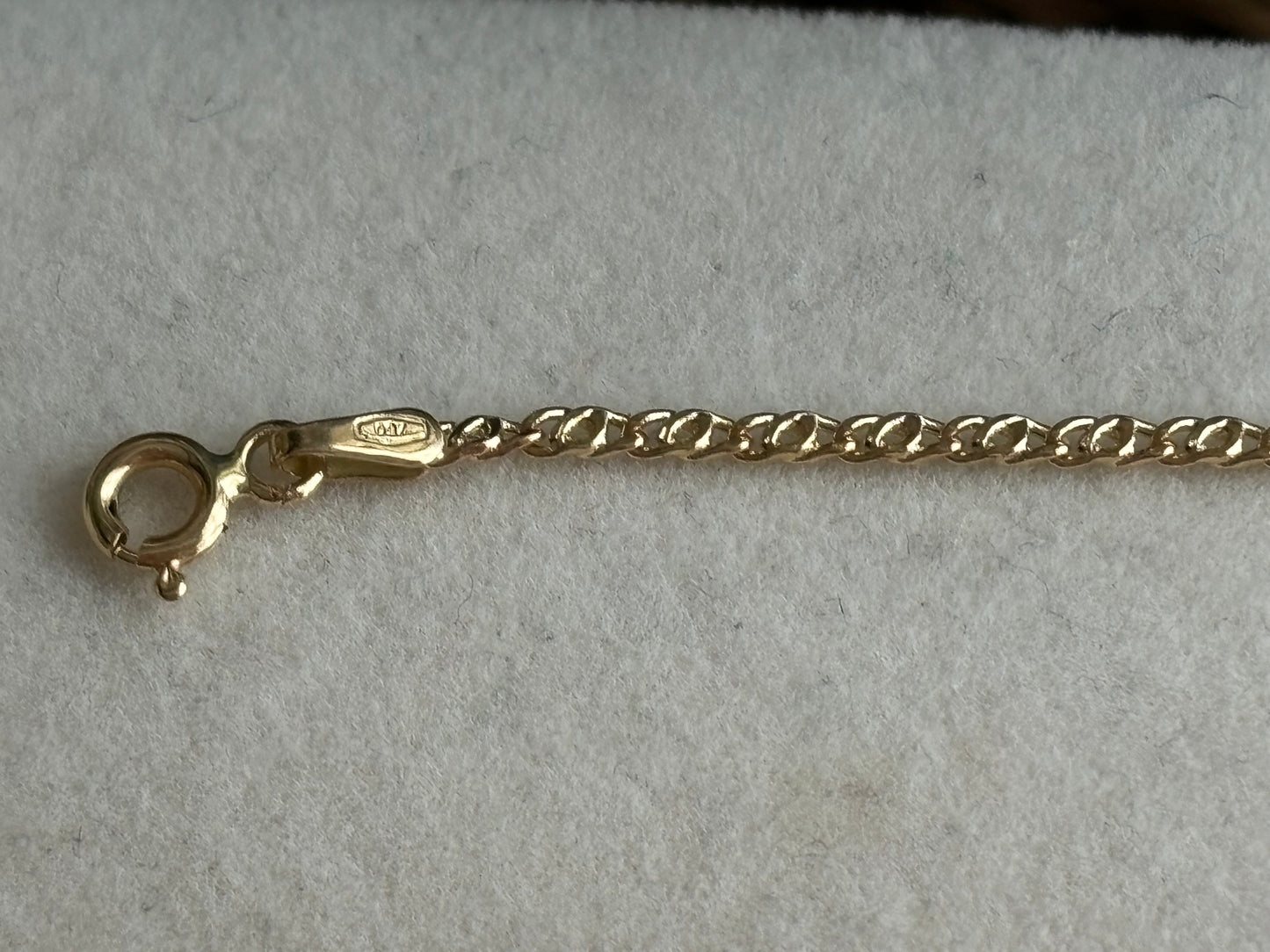 18K Real Gold Kids Bracelet