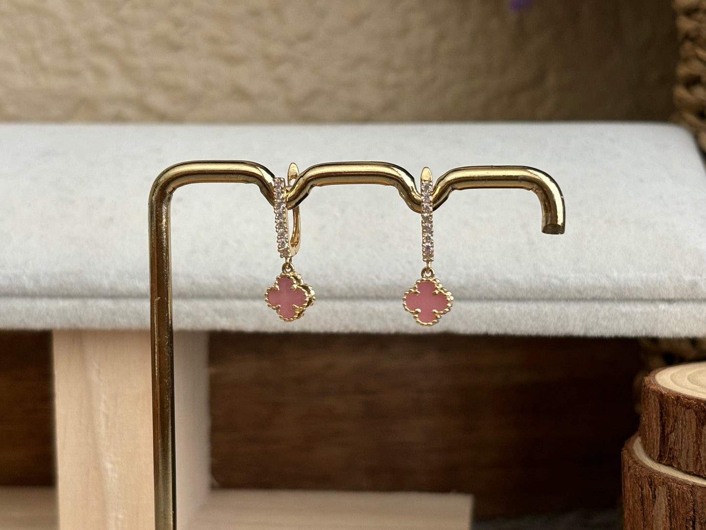 18K Real Gold Pink