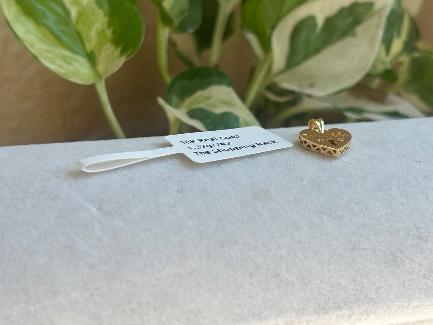 18K Real Gold Pendant #2