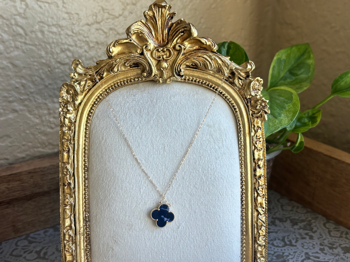 18K Real Gold Necklace