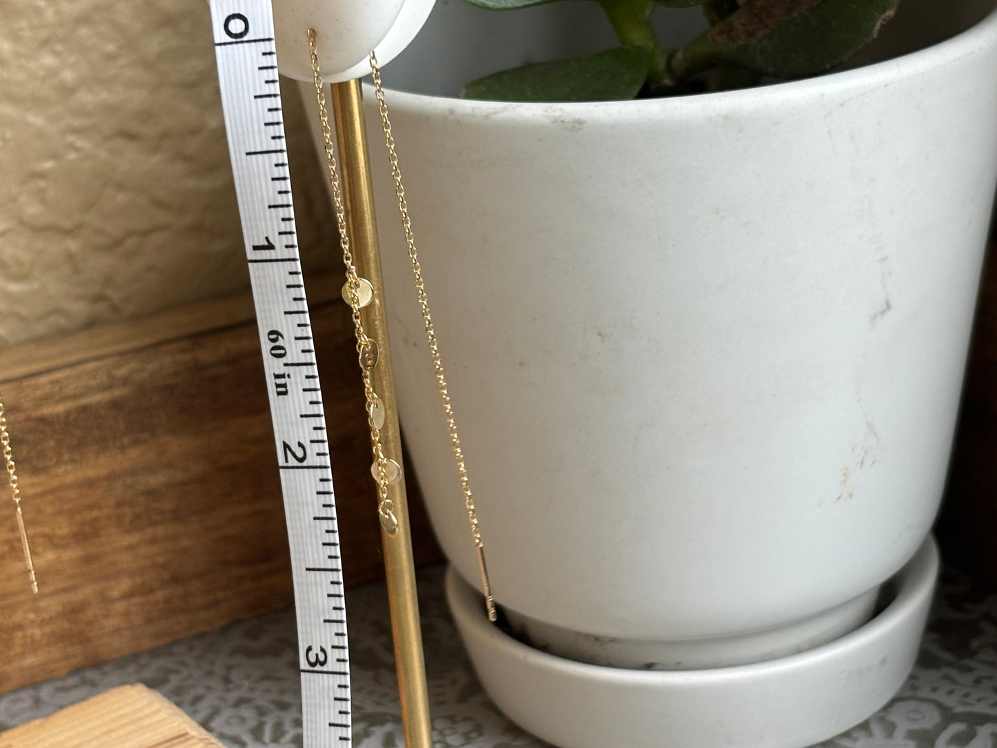 18K Real Gold