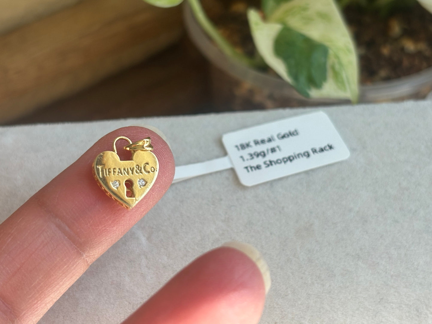 18K Real Gold Pendant #1