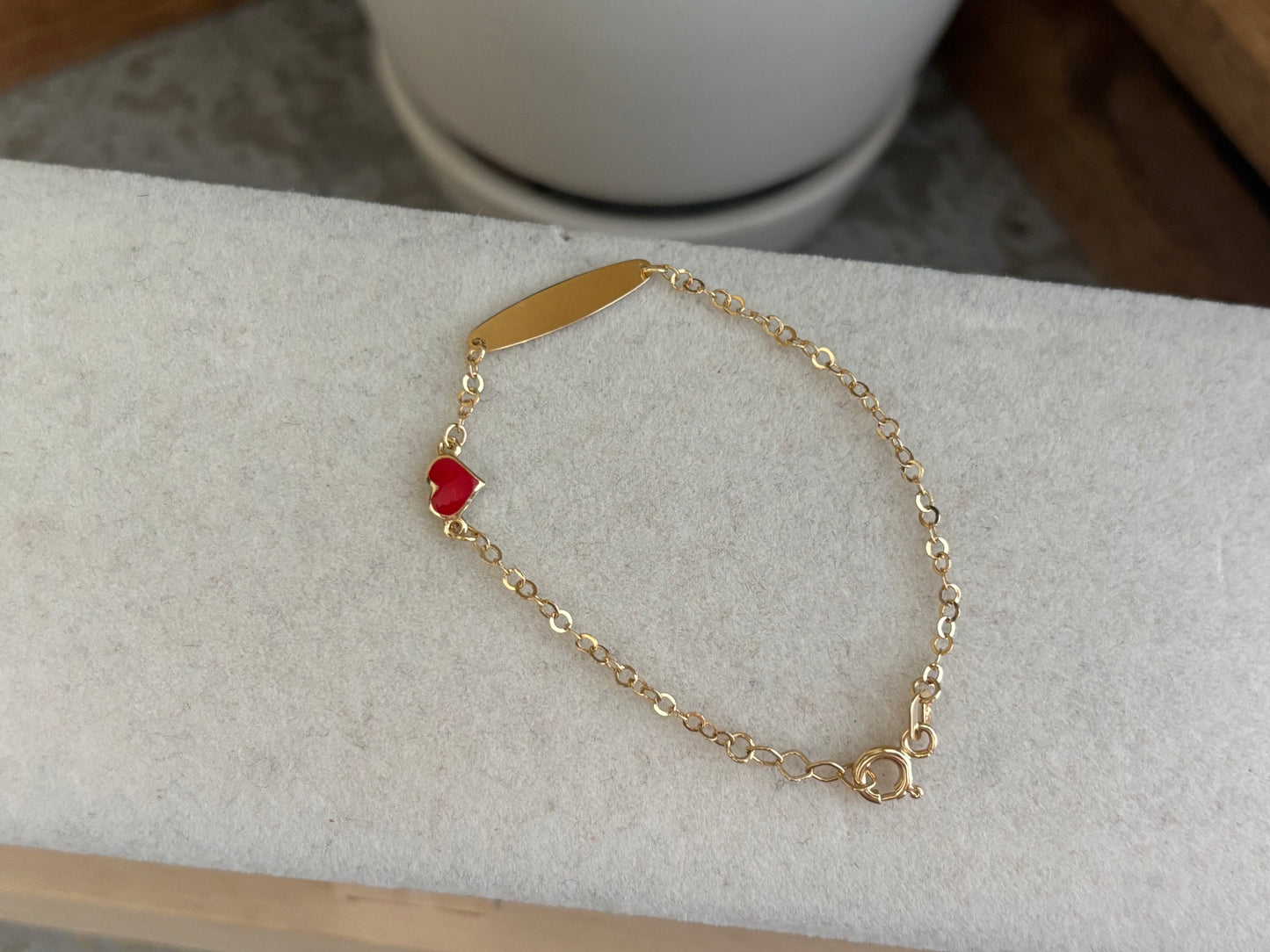 18K Real Gold Kids Bracelet