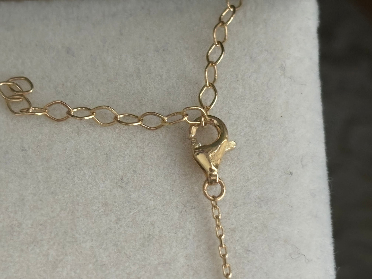 18K Real Gold Anklet