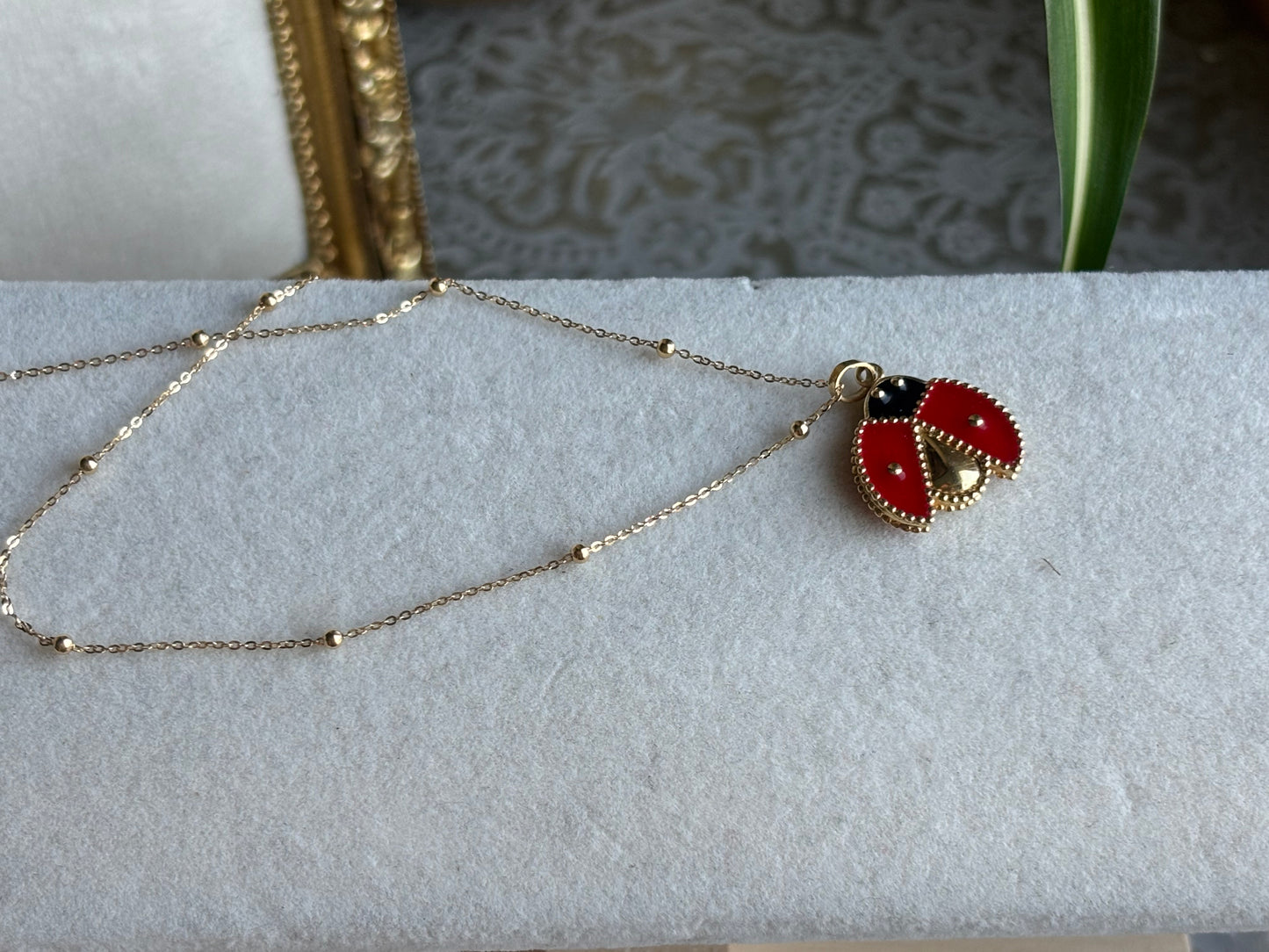 18K Real Gold Charm