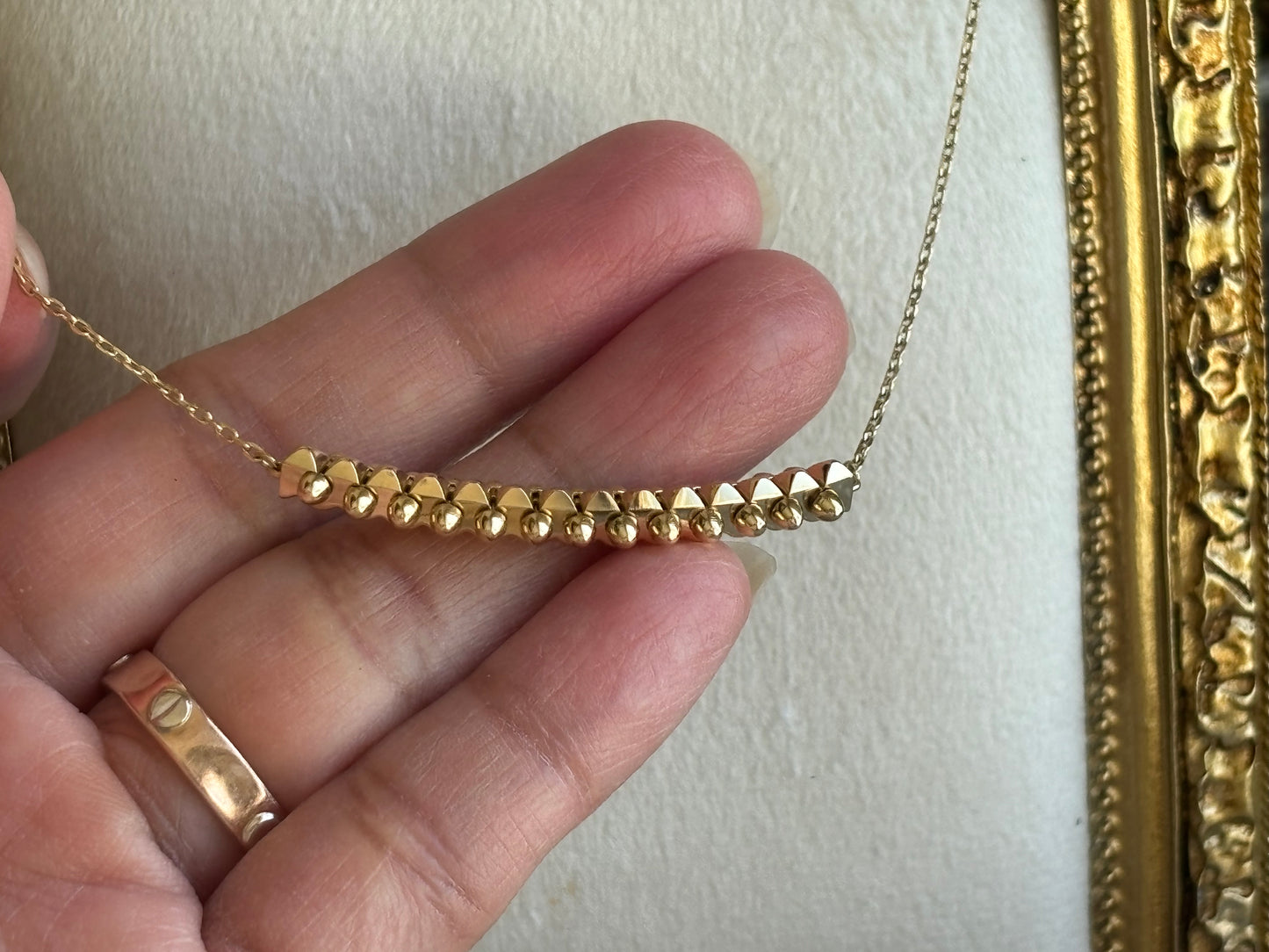 18K Real Gold Necklace