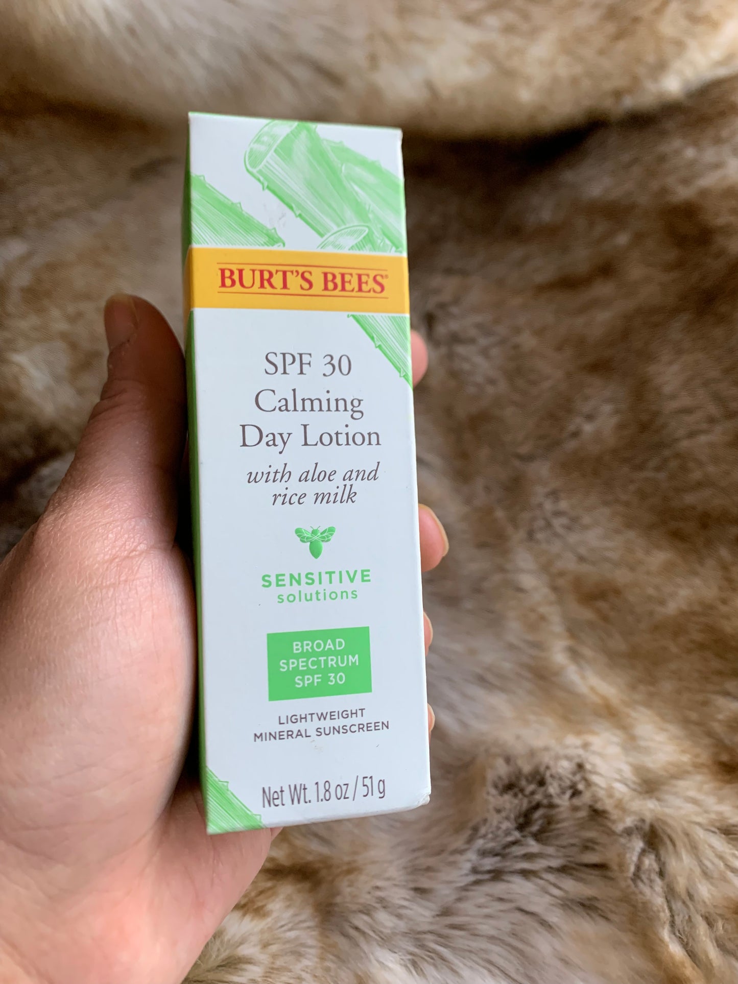 Burt’s Bees Calming Day Lotion