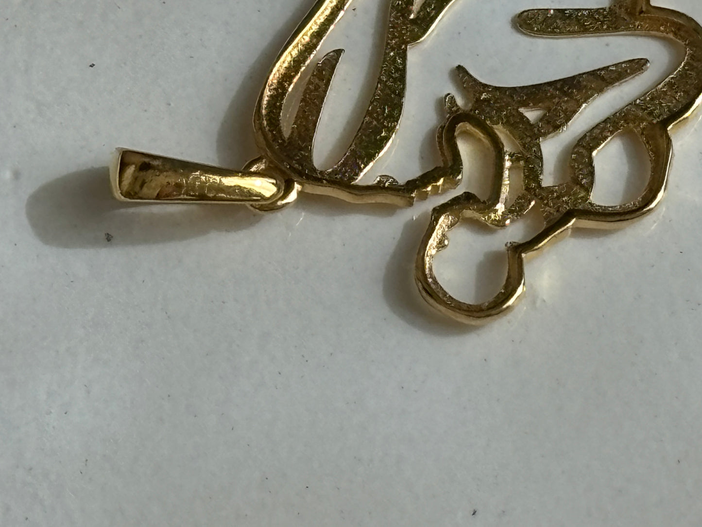 18K Real Gold Pendant