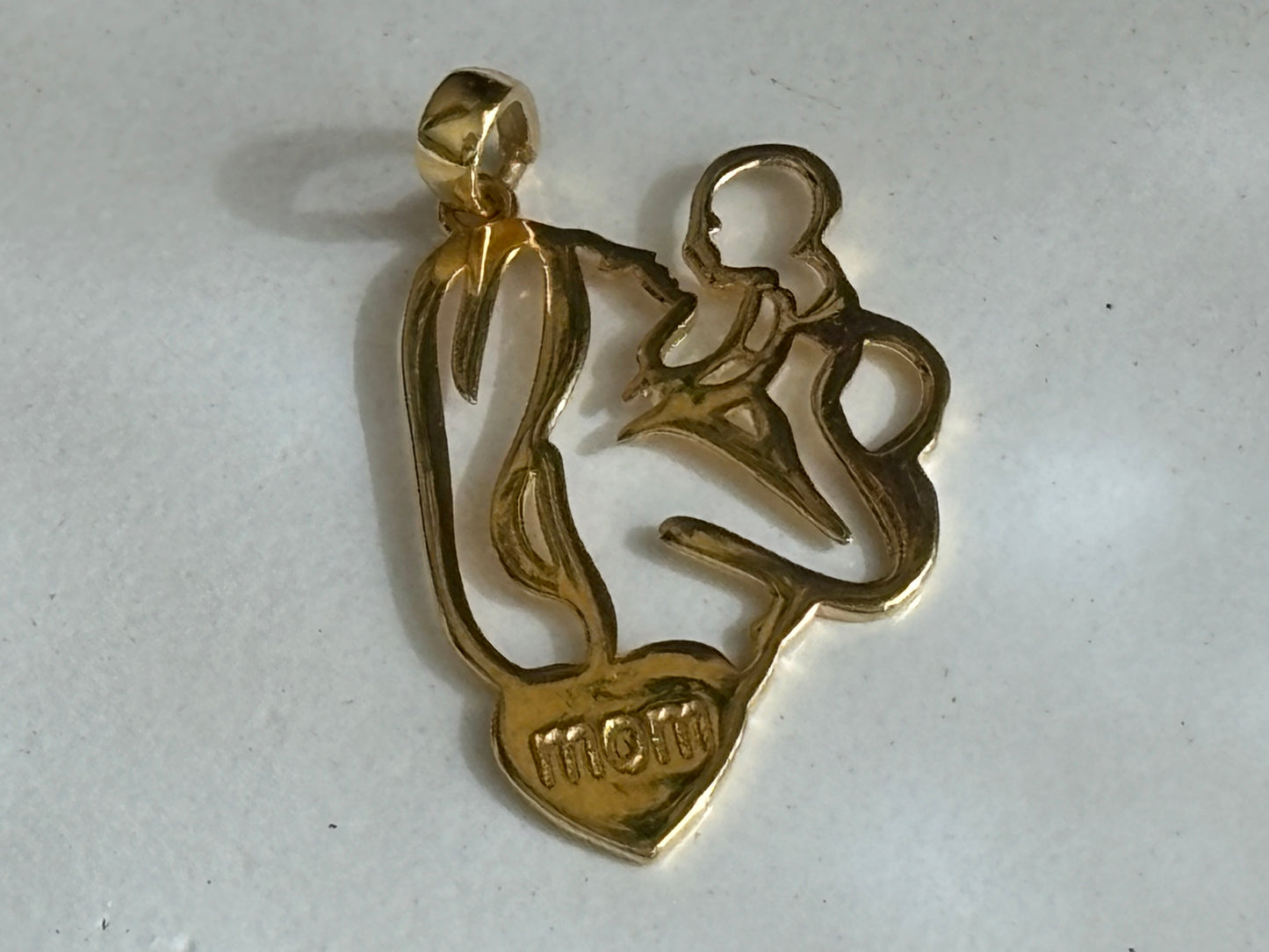 18K Real Gold Pendant