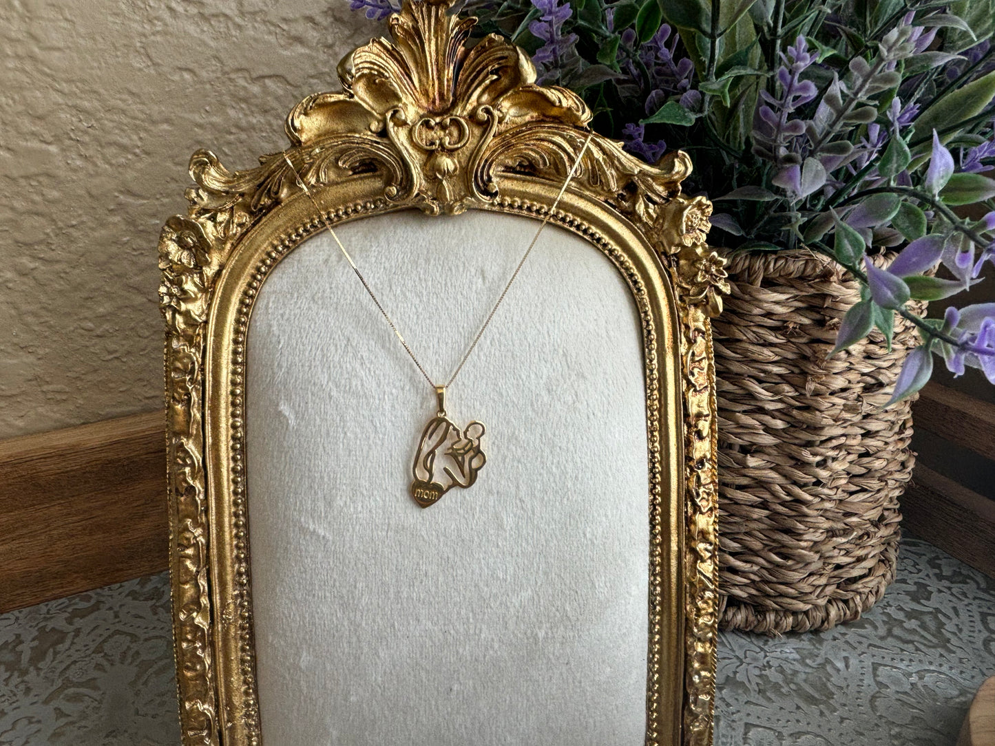 18K Real Gold Pendant